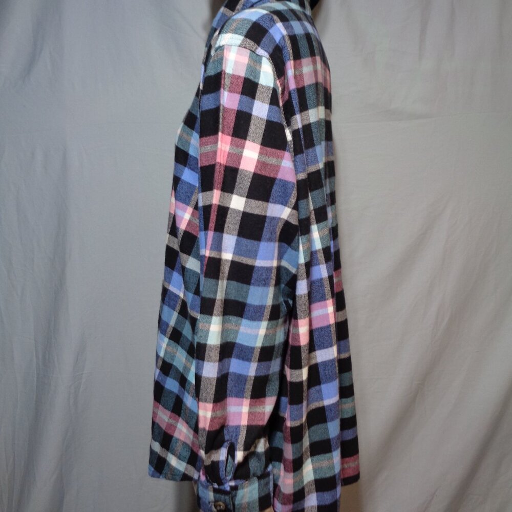 Woman Within flannel shirt size L(18/20) - Picture 2 of 9